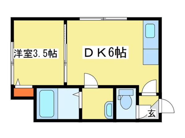 Ｎｏｒｔｈ１０の物件間取画像